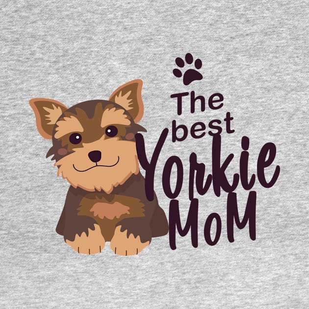 The best yorkie mom! by cartoon.animal